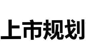 上市規(guī)劃